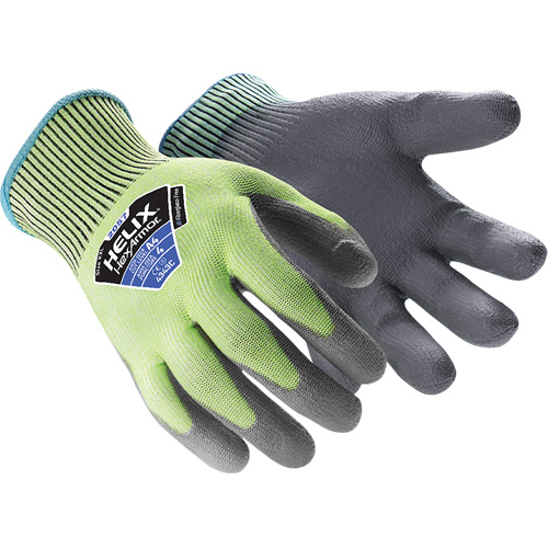 Gants r&eacute;sistant &agrave; la coupe & l'abrasion Helix 2057, Taille 6/T-petit, Calibre 13, Rev&ecirc;tement Polyur&eacute;thane, Enveloppe en PEHP, ASTM ANSI niveau A4/EN 388 niveau C Oxymax Inc