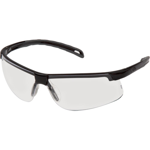 Lunettes de s&eacute;curit&eacute; durables Ever-Lite, Lentille Transparent, Antibu&eacute;e/Anti-&eacute;gratignures Oxymax Inc
