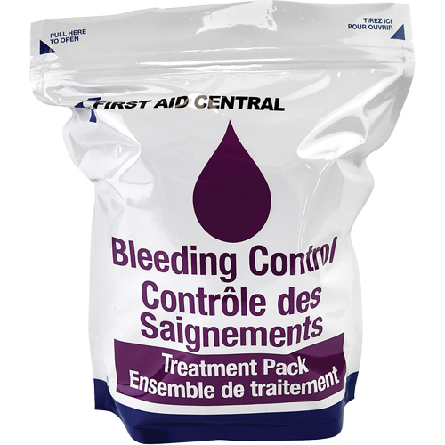 13 articles pour le contr&ocirc;le des saignements la trousse d'intervention d'urgence de premiers soins Oxymax Inc