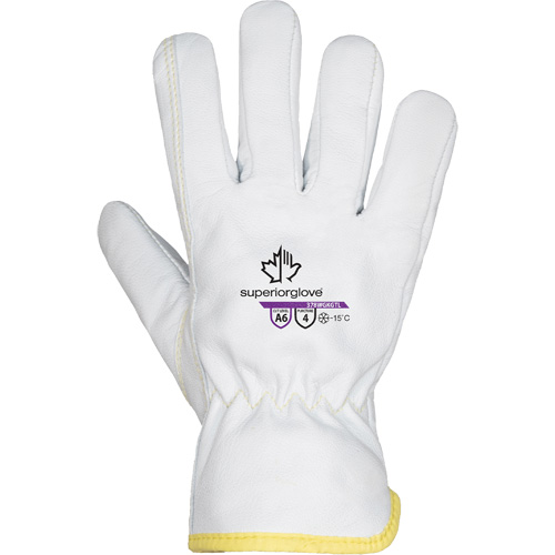Gants r&eacute;sistants &agrave; la coupe Endura 378WGKGTL, Taille T-petit, Enveloppe en Ch&egrave;vre/TenActiv/Thinsulate, ASTM ANSI niveau A6 Oxymax Inc