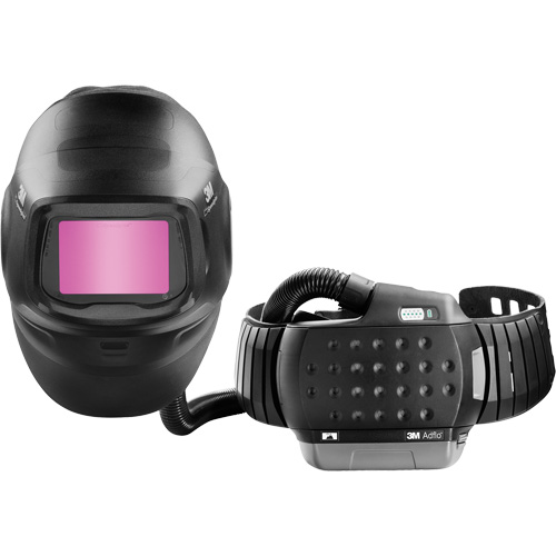 Masque de soudage &agrave; usage intensif Speedglas G5-01 avec syst&egrave;me de respirateur d'&eacute;puration d'air propuls&eacute; Adflo, Masque de soudage, Pile Lithium-ion Oxymax Inc