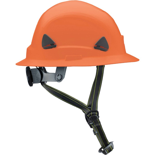 Fibre Metal Climbing Style Helmet with Full Brim, Meets CSA Type 2, Ratchet Suspension, Non-Vented Oxymax Inc