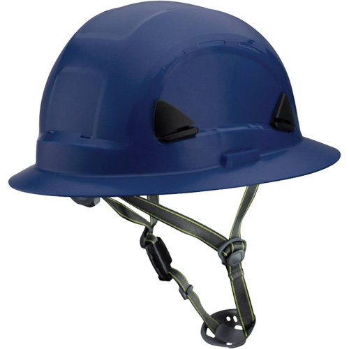 Fibre Metal Climbing Style Helmet with Full Brim, Meets CSA Type 2, Ratchet Suspension, Non-Vented Oxymax Inc