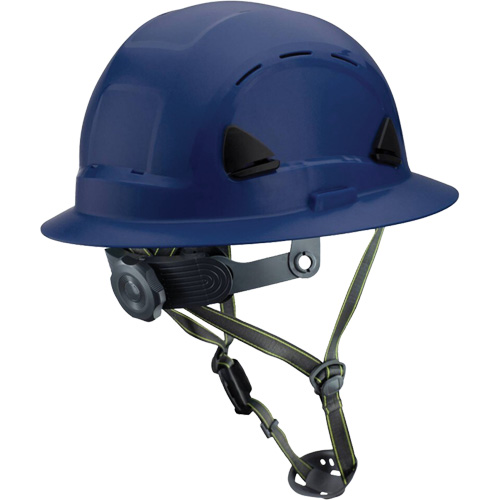 Fibre Metal Climbing Style Helmet with Full Brim, Meets CSA Type 2, Ratchet Suspension, Vented Oxymax Inc