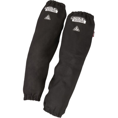 Manches de soudage traditionnelles en coton ignifug&eacute;, 21" lo, Noir Oxymax Inc