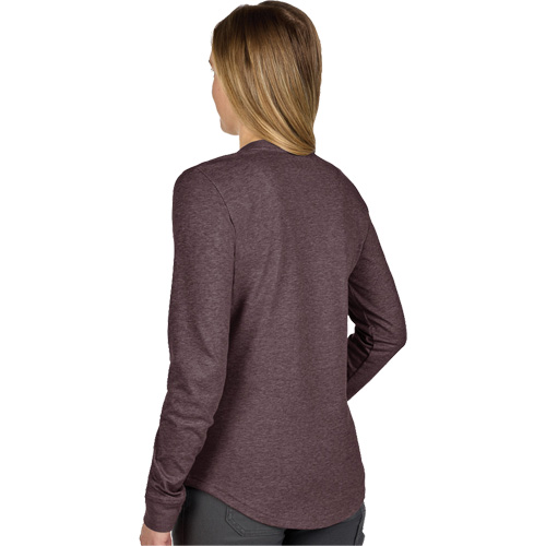 T-shirt hybride &agrave; manches longues FREEFLEX, Femmes, T-petit, Mauve Oxymax Inc