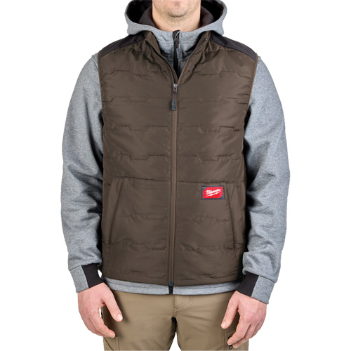 Veste l&eacute;g&egrave;re et isol&eacute;e FREEFLEX, Hommes, Petit, Brun Oxymax Inc