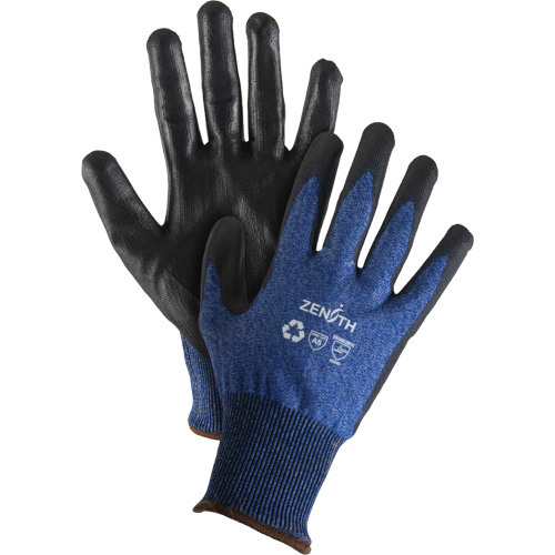 Gants &eacute;lastiques &eacute;cologiques r&eacute;sistants &agrave; la coupe, Taille 11, Calibre 18, Rev&ecirc;tement Polyur&eacute;thane, Enveloppe en Acier inoxydable/PEHP/rPET, ASTM ANSI niveau A5 Oxymax Inc