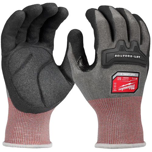 High-Dexterity Anti-Vibration Gloves, Size Small, Synthetic Palm Oxymax Inc