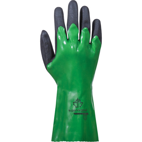 Gants r&eacute;sistants aux produits chimiques SolvStop, Taille 7, 12" lo, PVC Oxymax Inc