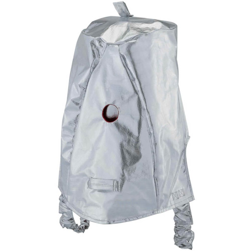 Cagoule r&eacute;fl&eacute;chissant la chaleur avec fen&ecirc;tre transparente dor&eacute;e Oxymax Inc