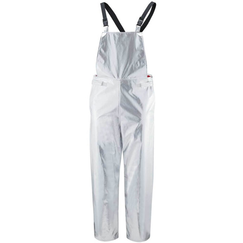 Heat Reflective Bib-Overalls, 2X-Large, Aluminized PBI Kevlar&reg; Oxymax Inc