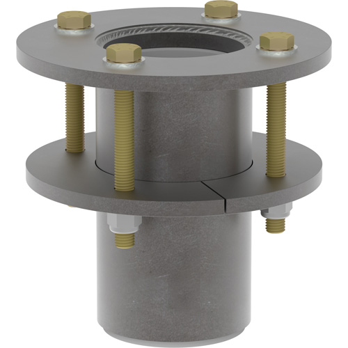 Socle de montage en acier inoxydable sur pont pour espace clos DBI-SALA Oxymax Inc