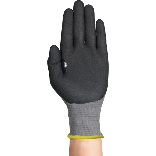 Gants r&eacute;sistants &agrave; la coupe HYFLEX 11-574, Taille Moyen/8, Calibre 21, Rev&ecirc;tement Mousse de nitrile, Enveloppe en Intercept, ASTM ANSI niveau A4/EN 388 niveau D Oxymax Inc