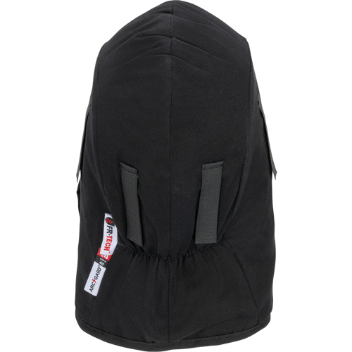 Pioneer 766A Flame-Resistant Quilted Hard Hat Liner with Detachable Mouthpiece, Black/Grey, Cotton/FR-Tech&reg;/Modacrylic/Nylon Oxymax Inc