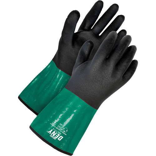Gants r.sistant aux produits chimiques avec doublure r&eacute;sistante &agrave; la coupe, Taille 6/T-petit, 12" lo, PVC Oxymax Inc