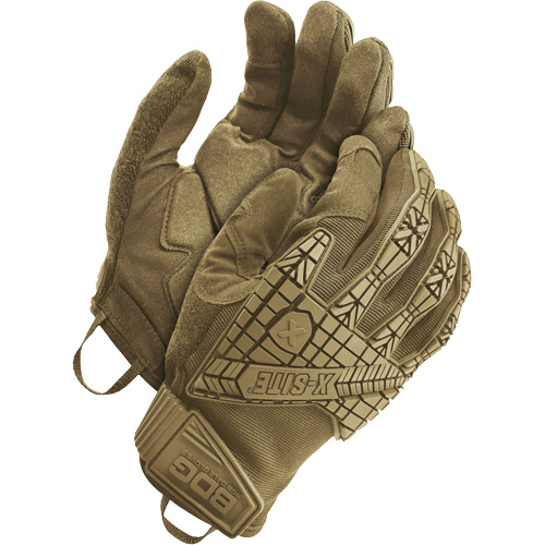 X-Site&reg; Impact Performance Gloves, Suede Palm, Size X-Small Oxymax Inc