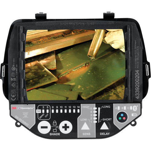 Speedglas G5 Auto-Darkening Variable Colour Filter, 2-4/5" W x 4-1/4" H Viewing Area, For Use With G5-01 and G5-03 helmets Oxymax Inc