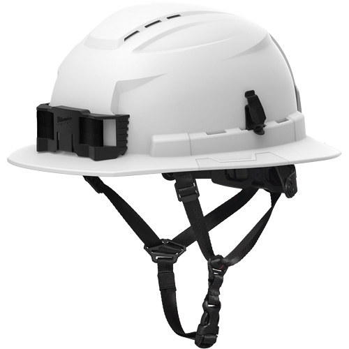 BOLT Full Brim Safety Helmet, Meets CSA Type 2, Ratchet Suspension, Vented Oxymax Inc