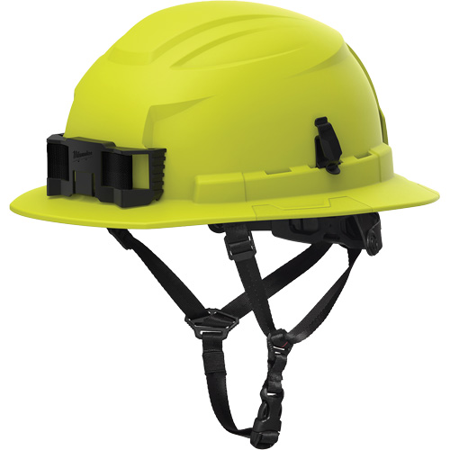 BOLT Full Brim Safety Helmet, Meets CSA Type 2, Ratchet Suspension, Non-Vented Oxymax Inc