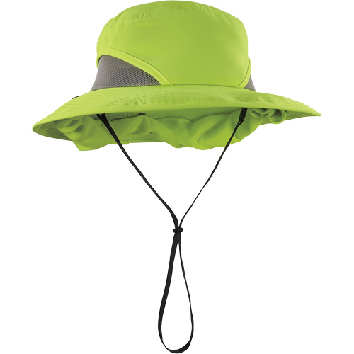 Chill-Its 8934 Ranger Hat with Neck Shade, Large/X-Large, Hi-Vis Lime Oxymax Inc