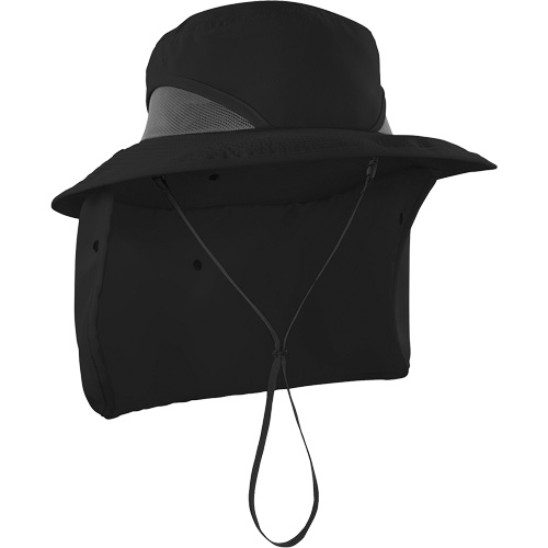 Chill-Its 8934 Ranger Hat with Neck Shade, Large/X-Large, Black Oxymax Inc