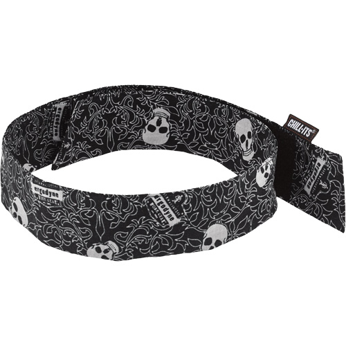 Chill-Its 6705 Cooling Headband with Polymers and Hook & Loop Closure, Multi-Colour Oxymax Inc