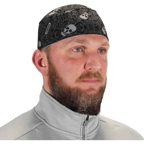 Chill-Its 6630 High-Performance Skull Cap with Terry Cloth Sweatband, Multi-Colour Oxymax Inc