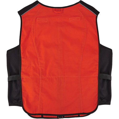 Chill-Its 6255 Lightweight Phase Change Cooling Vest (Vest Only), Small/Medium, Orange Oxymax Inc