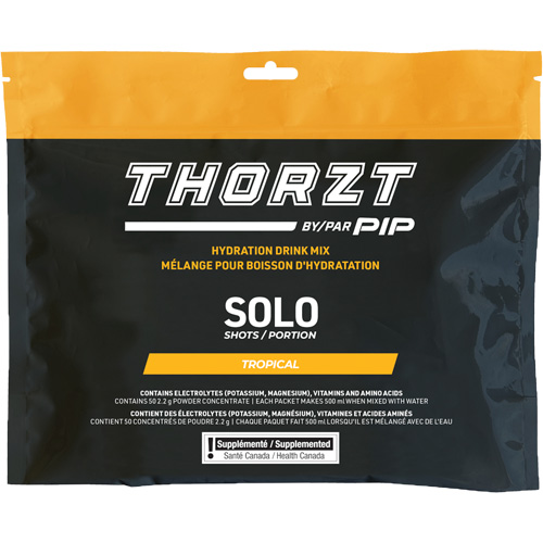 THORZT Sugar-Free Solo Shot Hydration Drink Mix, Single Serve, Tropical Oxymax Inc