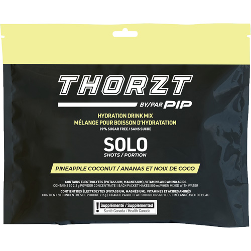 THORZT Sugar-Free Solo Shot Hydration Drink Mix, Single Serve, Pineapple-Coconut Oxymax Inc