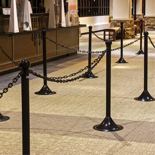 Plastic Barrier Chain, Green Oxymax Inc