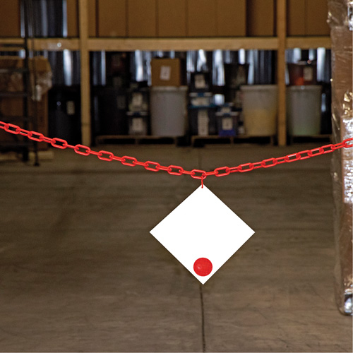 Plastic Barrier Chain, Green Oxymax Inc