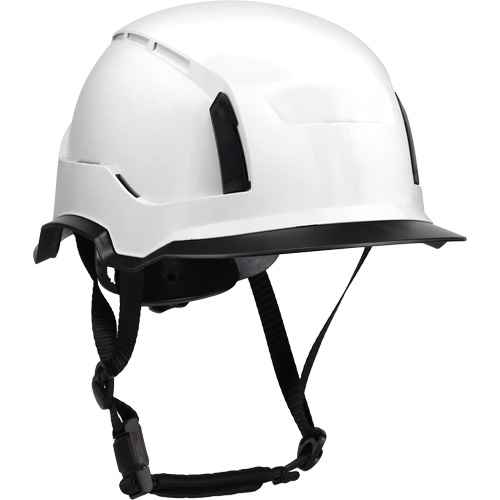 Bordure &eacute;troite compl&egrave;te &agrave; agrafe pour casque d'alpiniste RZRBack, blanc Oxymax Inc
