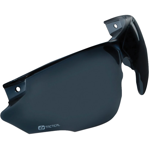 Spare Lense for Combat Safety Glasses, Anti-Fog/Anti-Scratch, Smoke, Combat Oxymax Inc