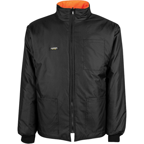 Manteau haute visibilit&eacute; 7-en-1, Polyester, Orange haute visibilit&eacute;, Petit Oxymax Inc