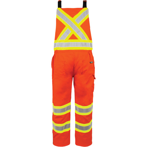 High-Visibility Unlined Overalls, 2X-Large, High Visibility Orange Oxymax Inc
