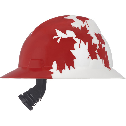 Casque de protection V-Gard &agrave; fentes s&eacute;rie Canadian Freedom, Suspension Rochet, Non ventil&eacute; Oxymax Inc
