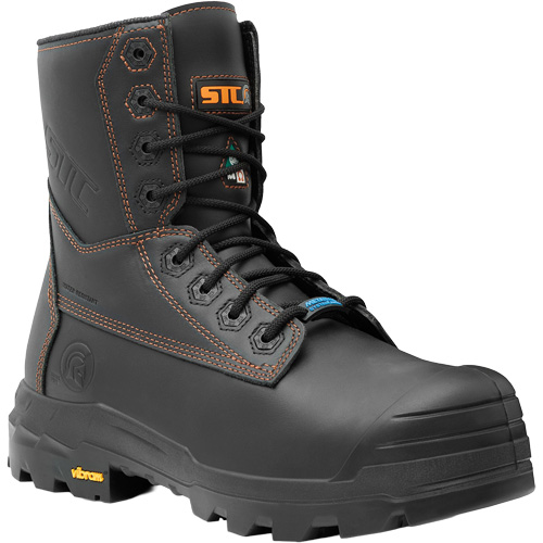 Metpro Flex Work Boots with Metguard, Leather, Size 4, Impermeable Oxymax Inc