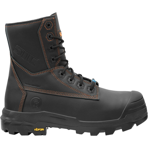 Metpro Flex Work Boots with Metguard, Leather, Size 4, Impermeable Oxymax Inc