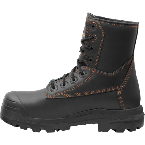Metpro Flex Work Boots with Metguard, Leather, Size 4, Impermeable Oxymax Inc