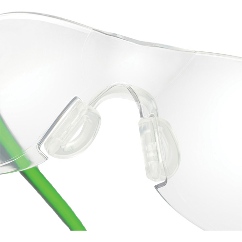 Lunettes de s&eacute;curit&eacute; gris/vert Adapt Lite, Lentille Transparent, Antibu&eacute;e/Anti-&eacute;gratignures, ANSI Z87+/R&eacute;pond ou surpasse la norme CSA Z94.3 Oxymax Inc