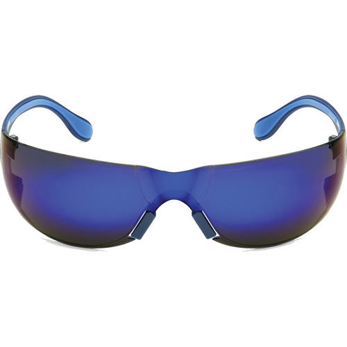 Adapt Lite Safety Glasses, Blue Mirror Lens, Anti-Fog/Anti-Scratch, ANSI Z87+/Meets/Exceeds CSA Z94.3 Oxymax Inc