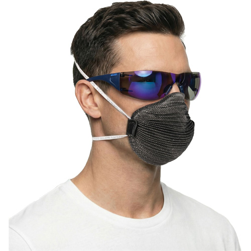 Adapt Lite Safety Glasses, Blue Mirror Lens, Anti-Fog/Anti-Scratch, ANSI Z87+/Meets/Exceeds CSA Z94.3 Oxymax Inc