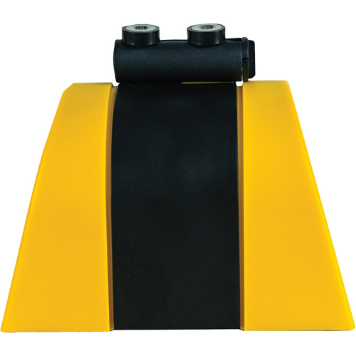 Syst&egrave;me de barri&egrave;re de s&eacute;curit&eacute; HAZLOK, Plastique, Fixation magn&eacute;tique, 30', Ruban Noir et jaune Oxymax Inc