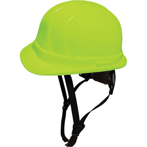 Casque de s&eacute;curit&eacute; de style casquette LIDGUARD avec mentonni&egrave;re, R&eacute;pond aux normes CSA type 1/CSA type 2, Suspension Rochet, Ventil&eacute; Oxymax Inc