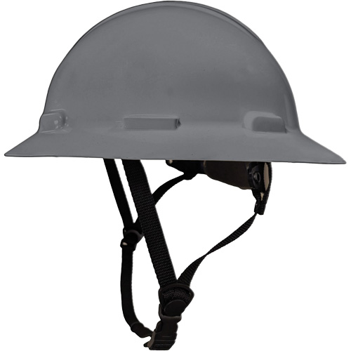 LIDGUARD&reg; Full Brim Hardhat with Chinstrap, Meets CSA Type 1, Ratchet Suspension, Vented Oxymax Inc