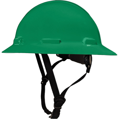 LIDGUARD&reg; Full Brim Hardhat with Chinstrap, Meets CSA Type 1, Ratchet Suspension, Vented Oxymax Inc