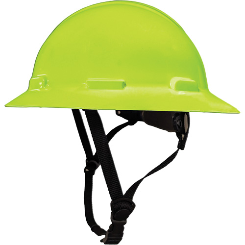 LIDGUARD&reg; Full Brim Hardhat with Chinstrap, Meets CSA Type 1, Ratchet Suspension, Vented Oxymax Inc