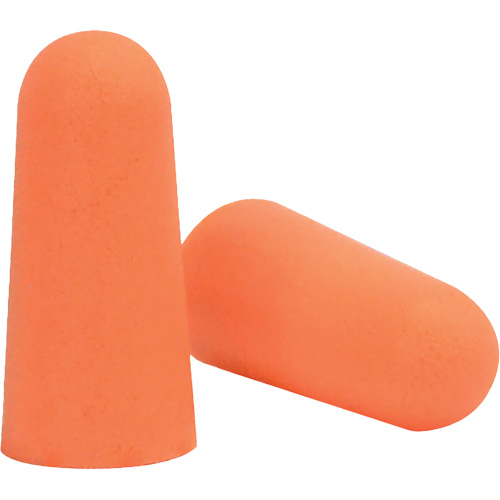 SEALTEC33 Orange Tapered PU Foam Disposable Earplugs, Bulk - B Oxymax Inc